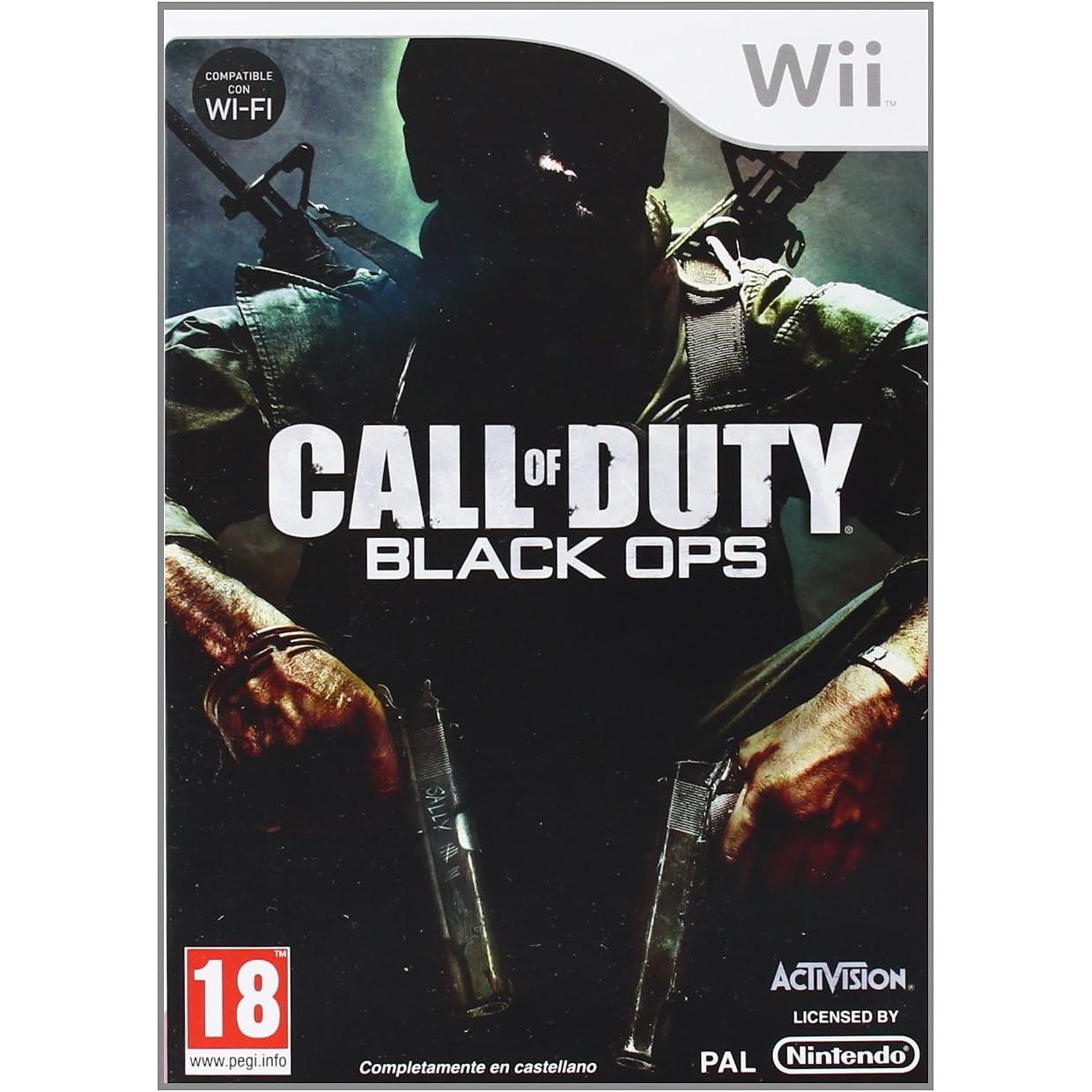 Call Of Duty:Black Ops Juego para Consola Nintendo Wii [PAL ESPAÑA]