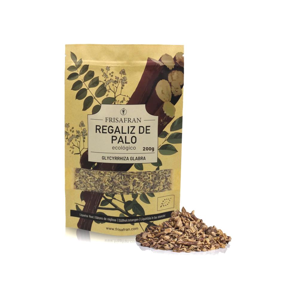 Regaliz de Palo Ecológico Corte infusión FRISAFRAN