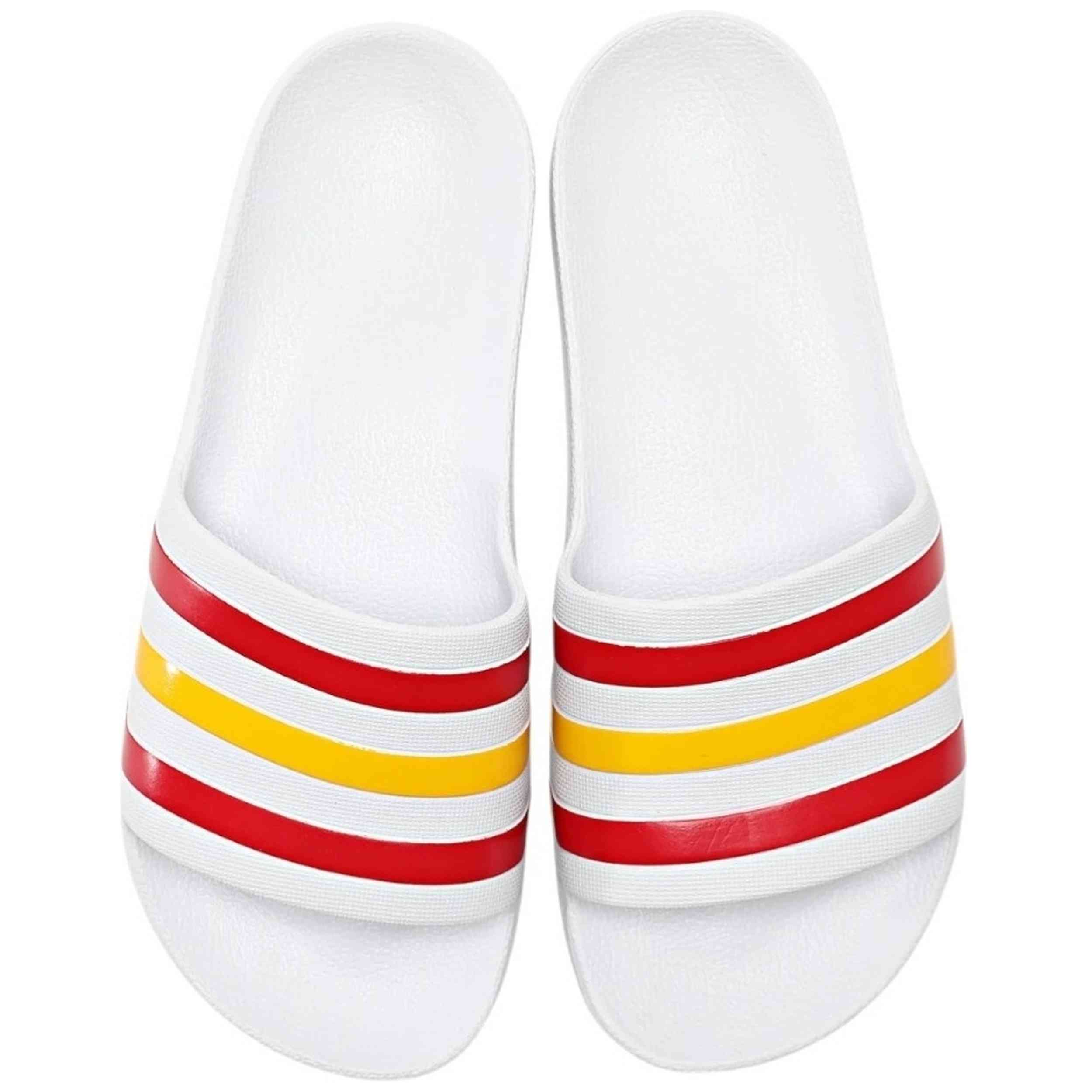 Chanclas Adidas modelo Adilette Aqua para hombre y mujer en color Blanco