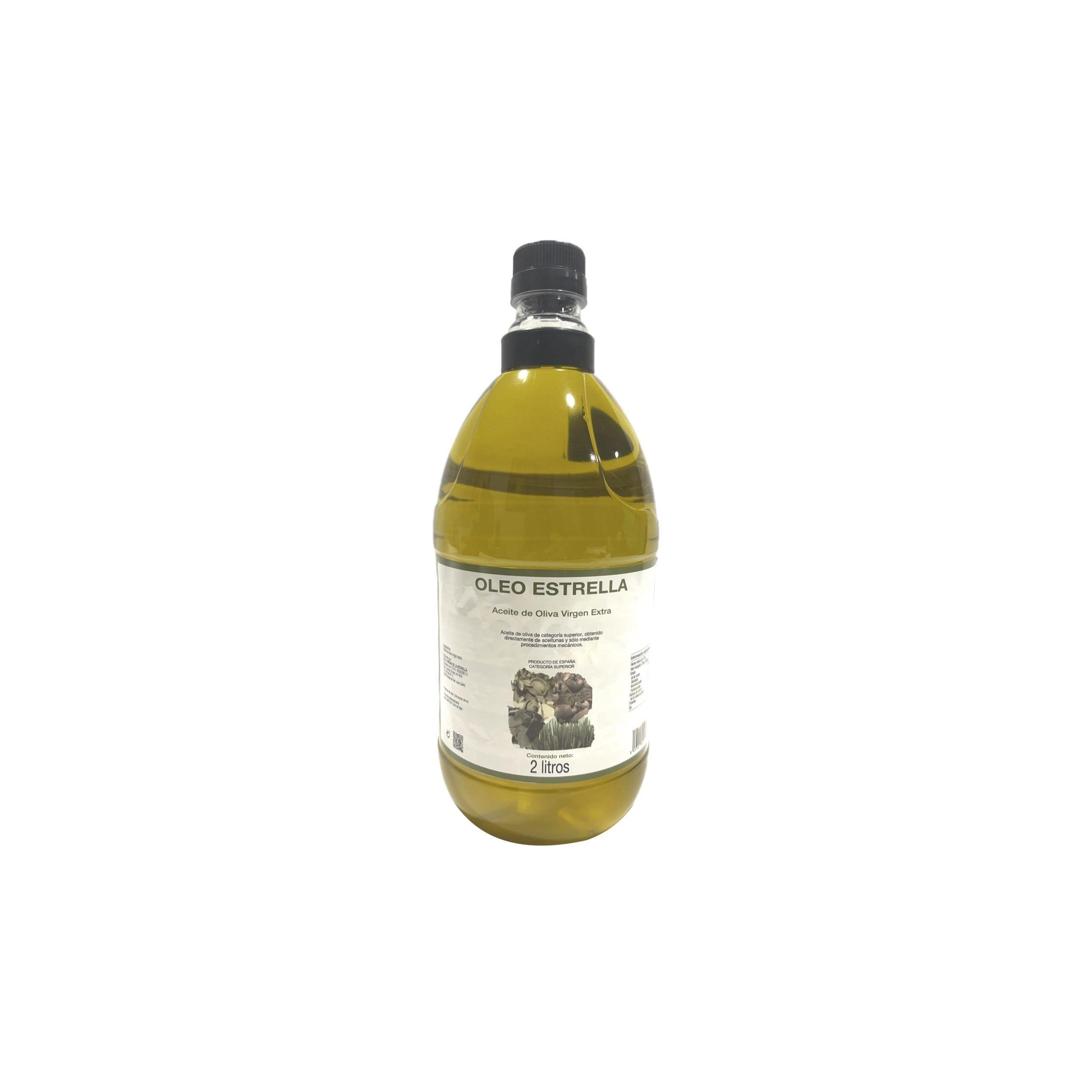 OLEOESTRELLA 2x2litro - Aceite Oliva Virgen Extra - Jaén - Andalucía - Aceite Cooperativa