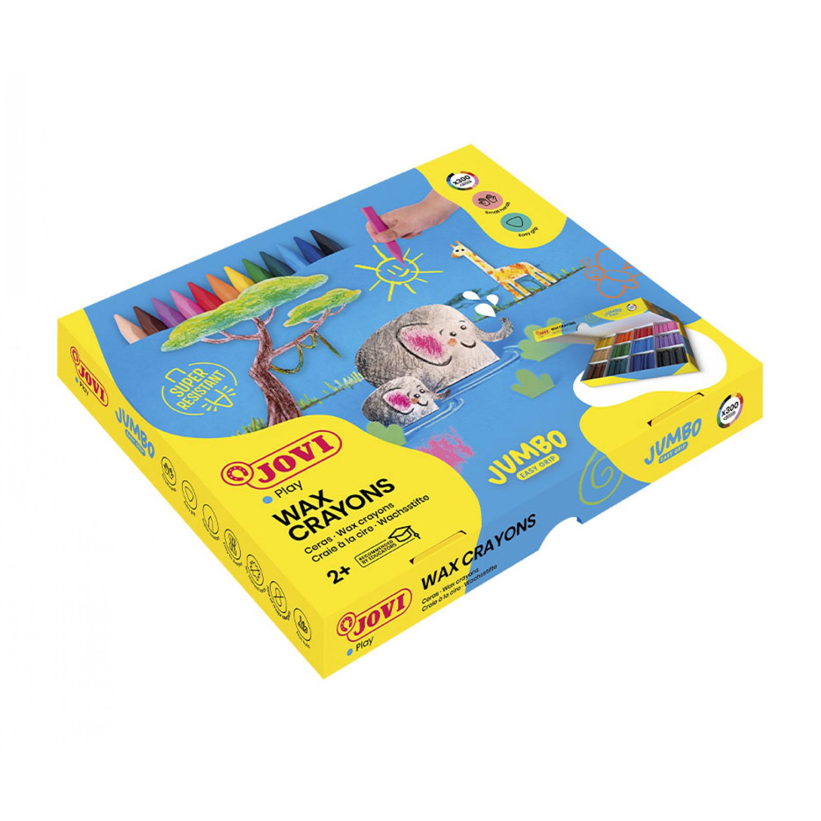 Pack 300 Ceras Triangulares Jovicolor Triwax