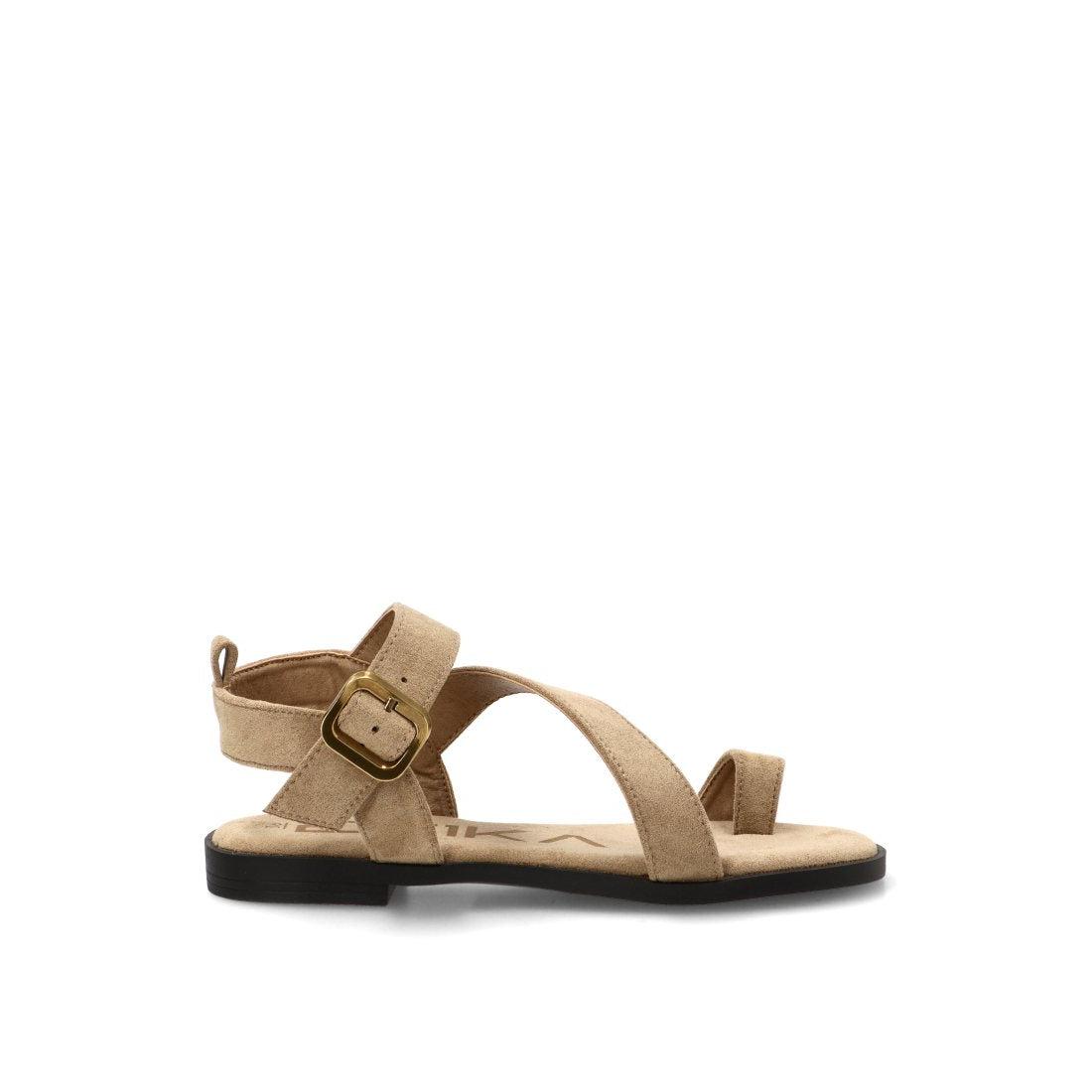 SANDALIA TAUPE DIVAMA 10142, ETIKA MUJER, TAUPE