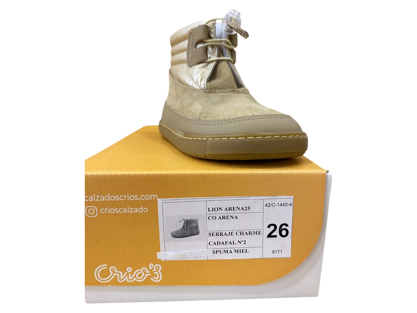 Blanditos by Crio's LION BOTA JUVENIL Gris
