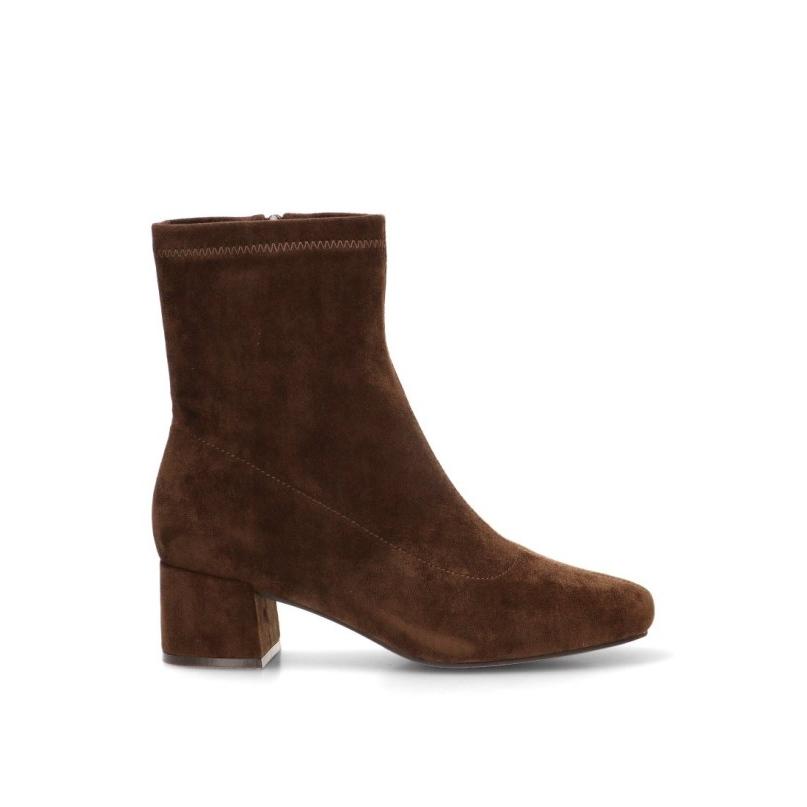 Botin Weekend Etika - Mujer - Tacón Medio - Modelo 32014 - Color Marron