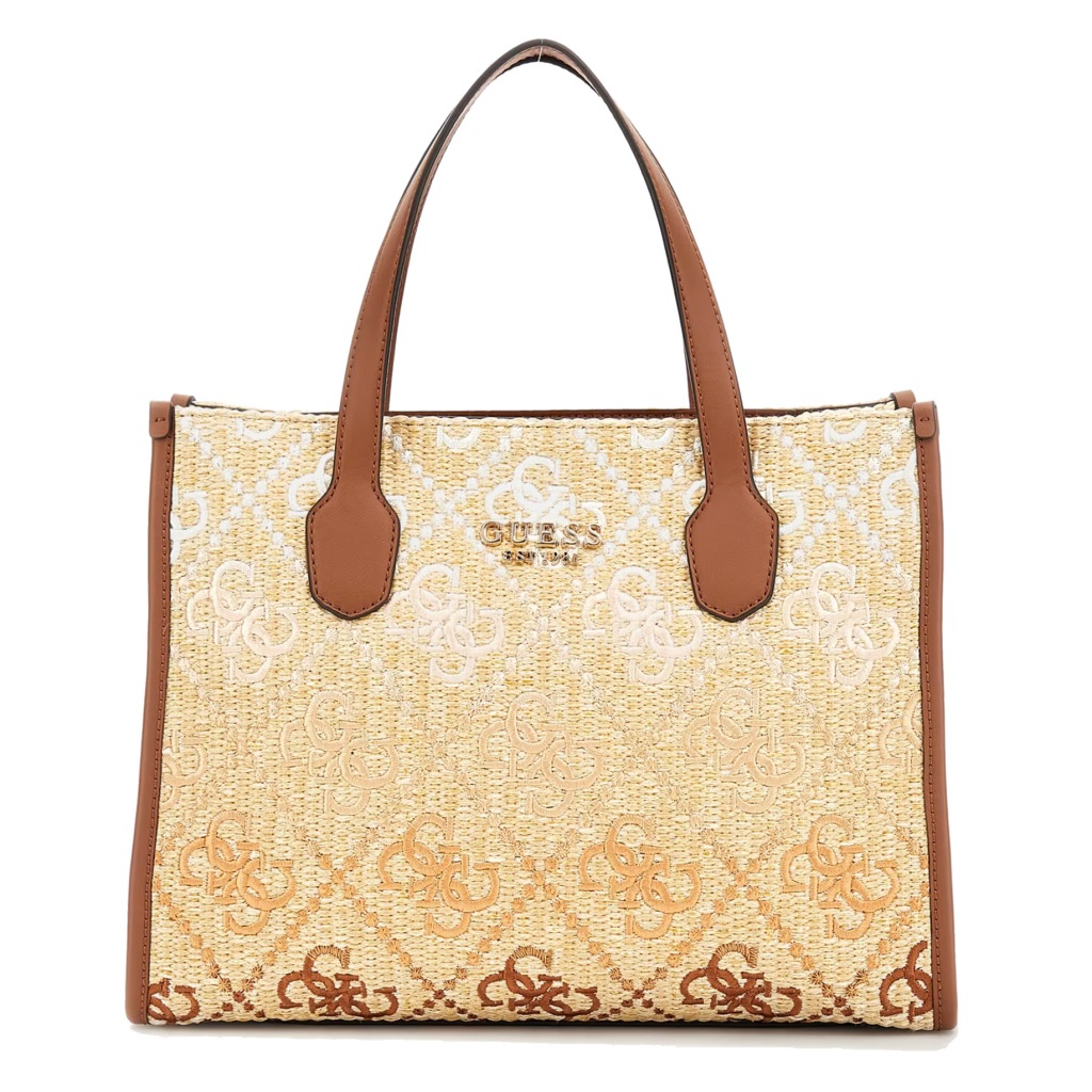 Bolsos Mujer Marca Guess Modelo Silvana 2 Comp Tote