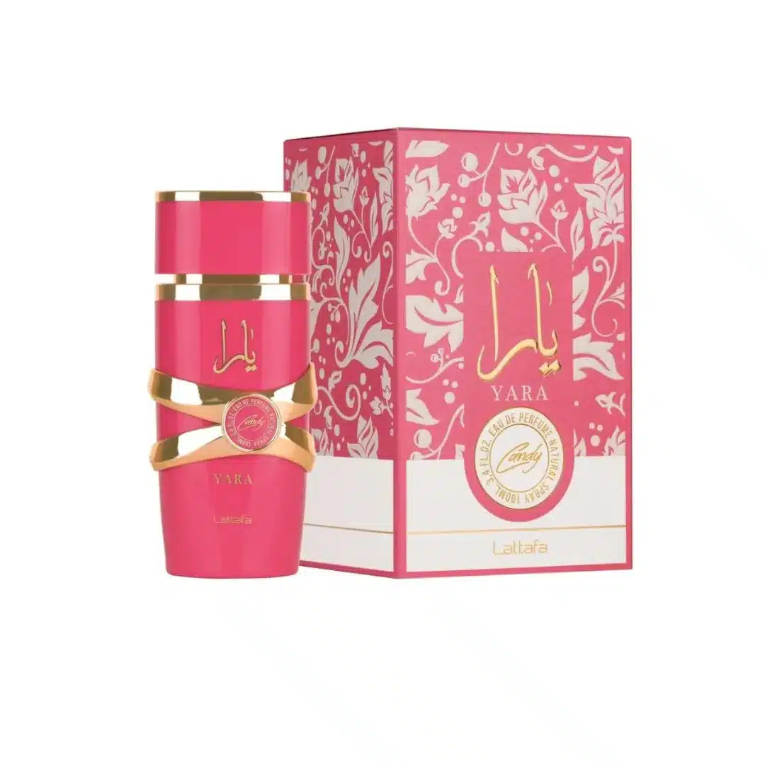 Yara Candy De Lattafa Perfume Arabe Mujer Divertido Goloso Dulce Con Sello Lattafa Dubái - 100Ml