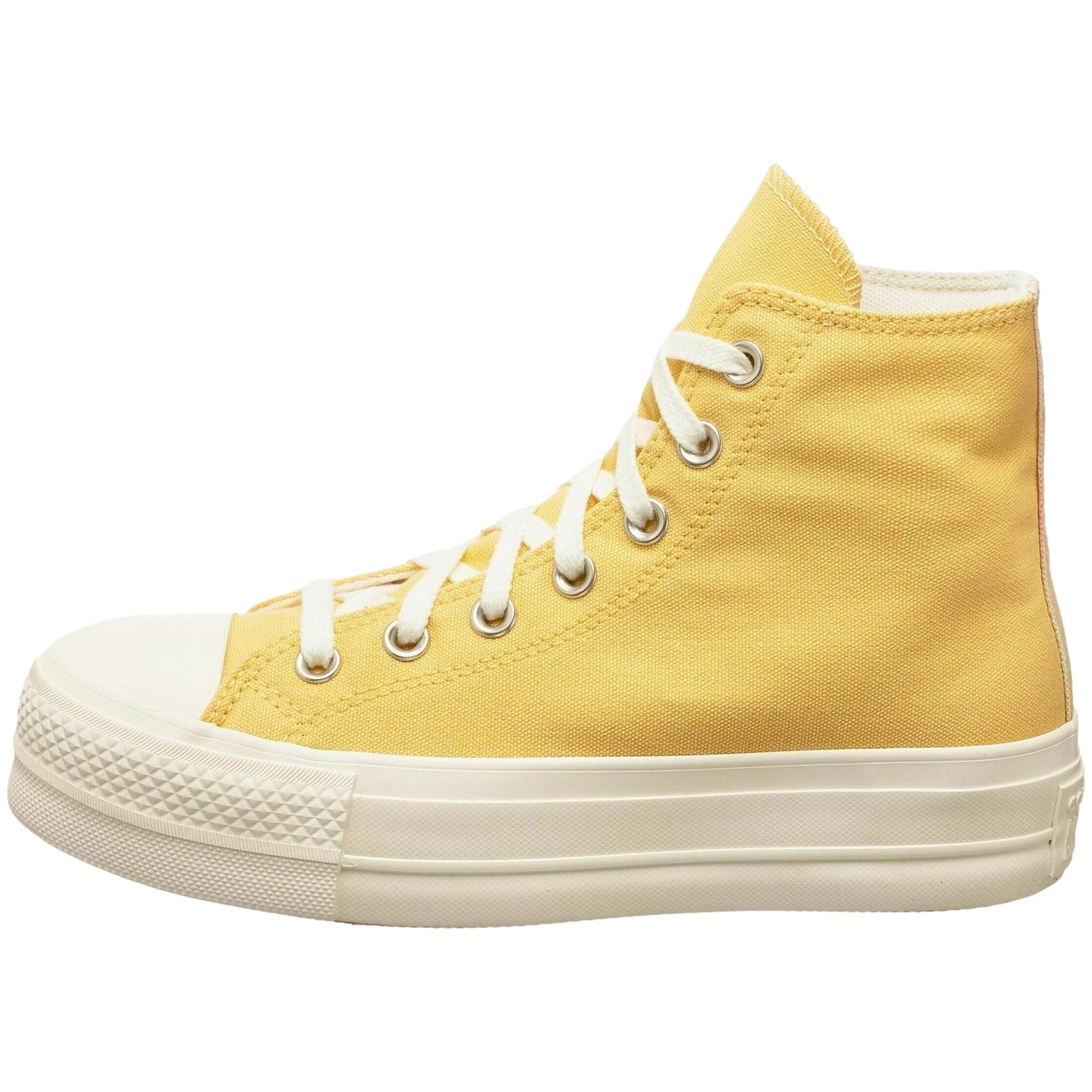 Calzado Sportswear marca Converse modelo A02589C para mujer en color amarillo