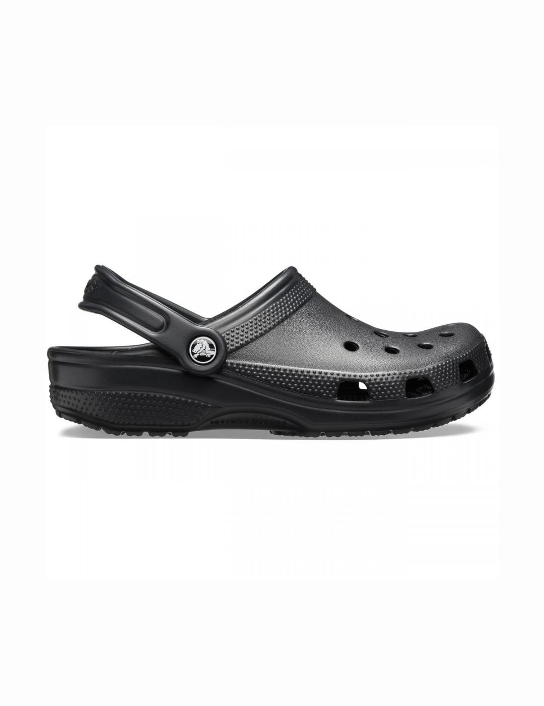Zuecos Crocs Classic Negro - Comodidad y Transpirabilidad