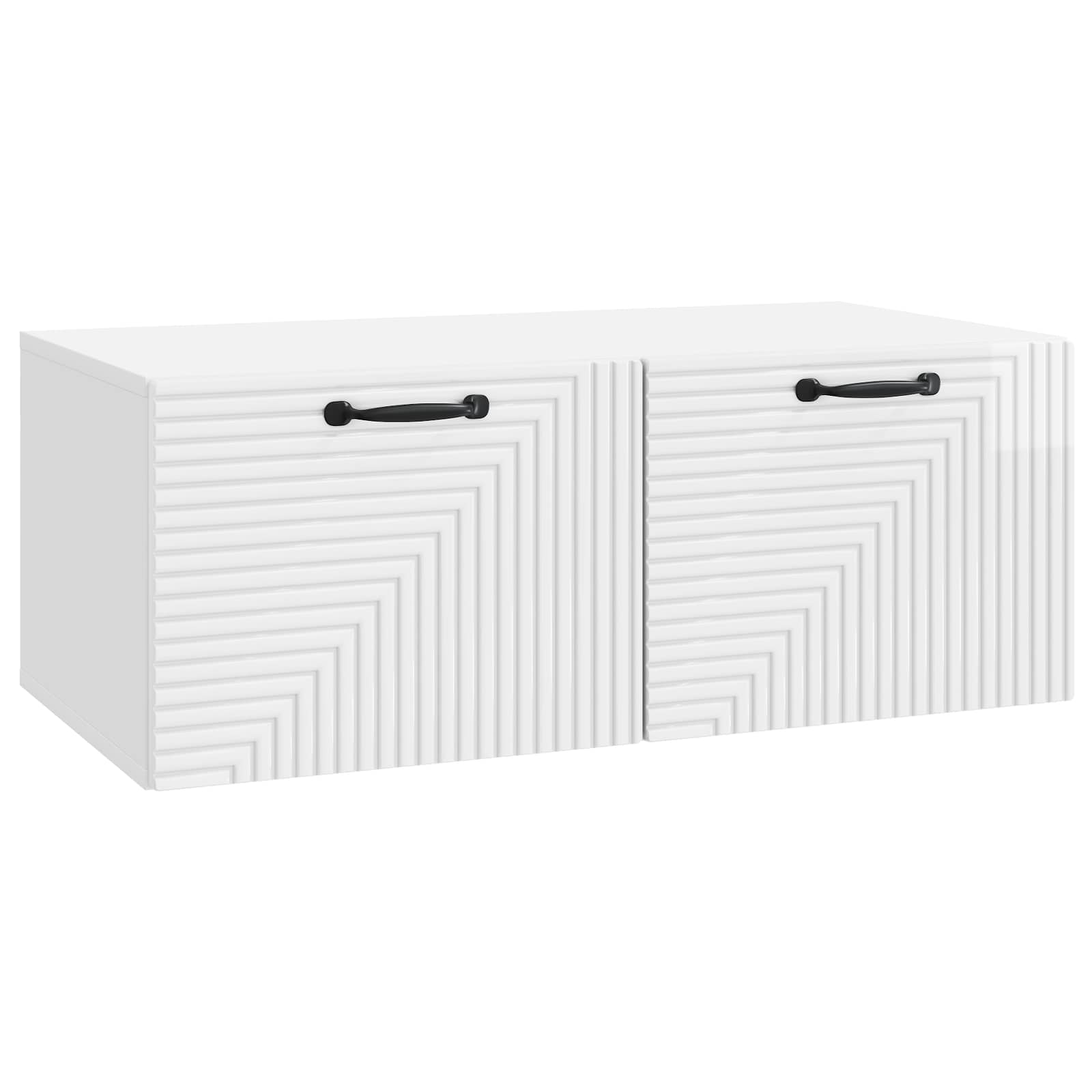 vidaXL Mueble para TV de pared 78,5 x 41 x 30 cm Madera de Ingeniería Multicolor