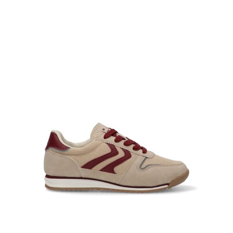 Zapatillas Casual Luna Kids - Niña - Suela Plana - Modelo Rbs1505-l - Color Beige
