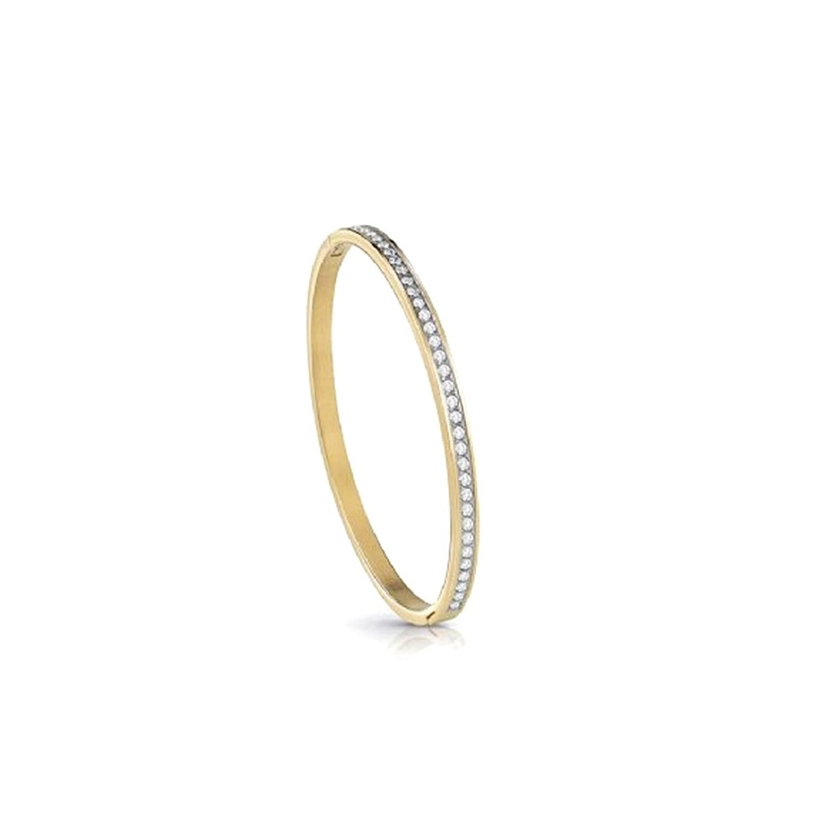 Pulsera rígida Guess mujer COLOR MY DAY JUBB02248JWYGS acero inoxidable dorado circonitas
