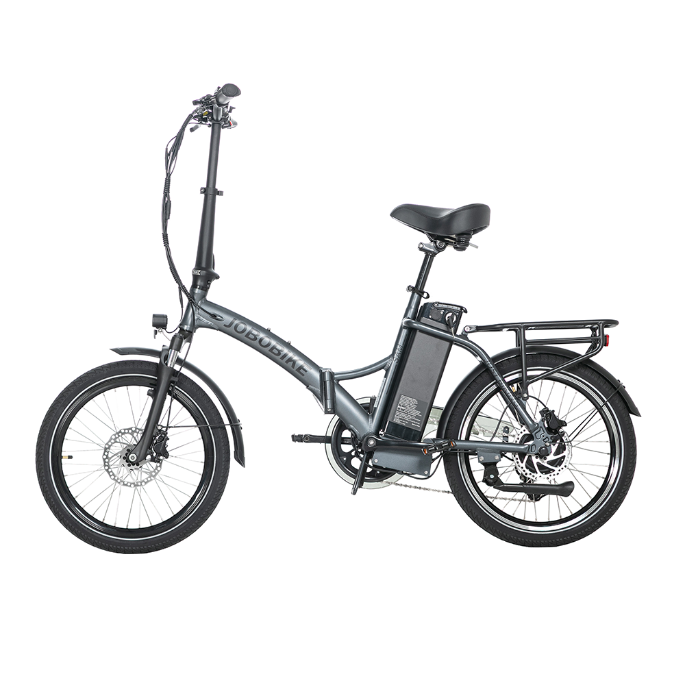 JOBOBIKE Sam,Electric Bicycle,250W motor,36V36Ah battery,Max speed 25km/h,20*2.125 inch Fat Tires,Tektro Hydraulic Disc Brake with Power Cut-off,Color LCD Display