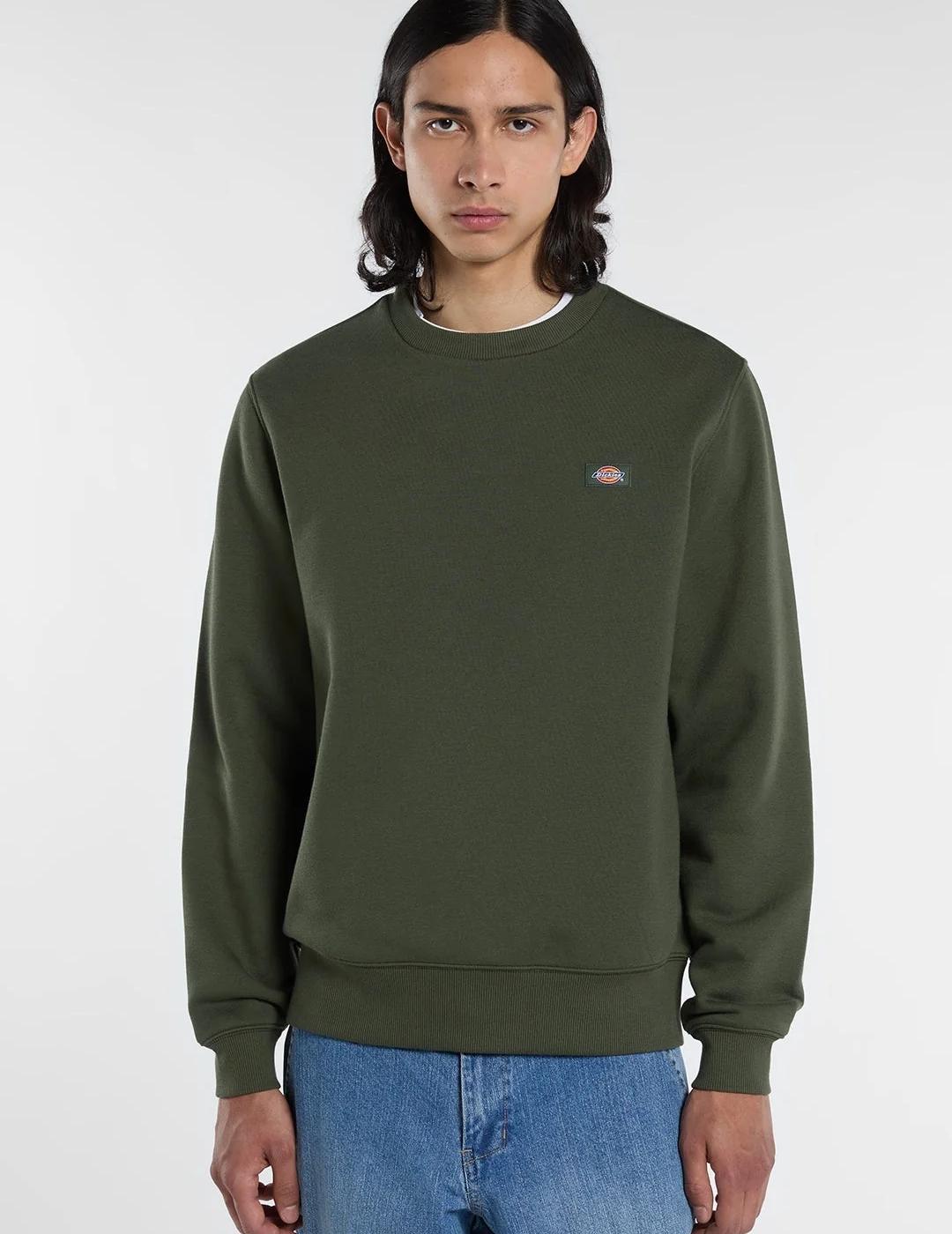 DICKIES SUDADERA VERDE DEEP OAKPORT