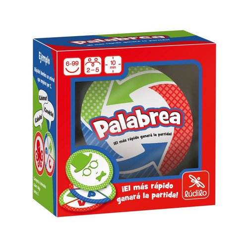 Ludilo Juego De Mesa Palabrea + 6 Años. Desarrollo Del Lenguaje