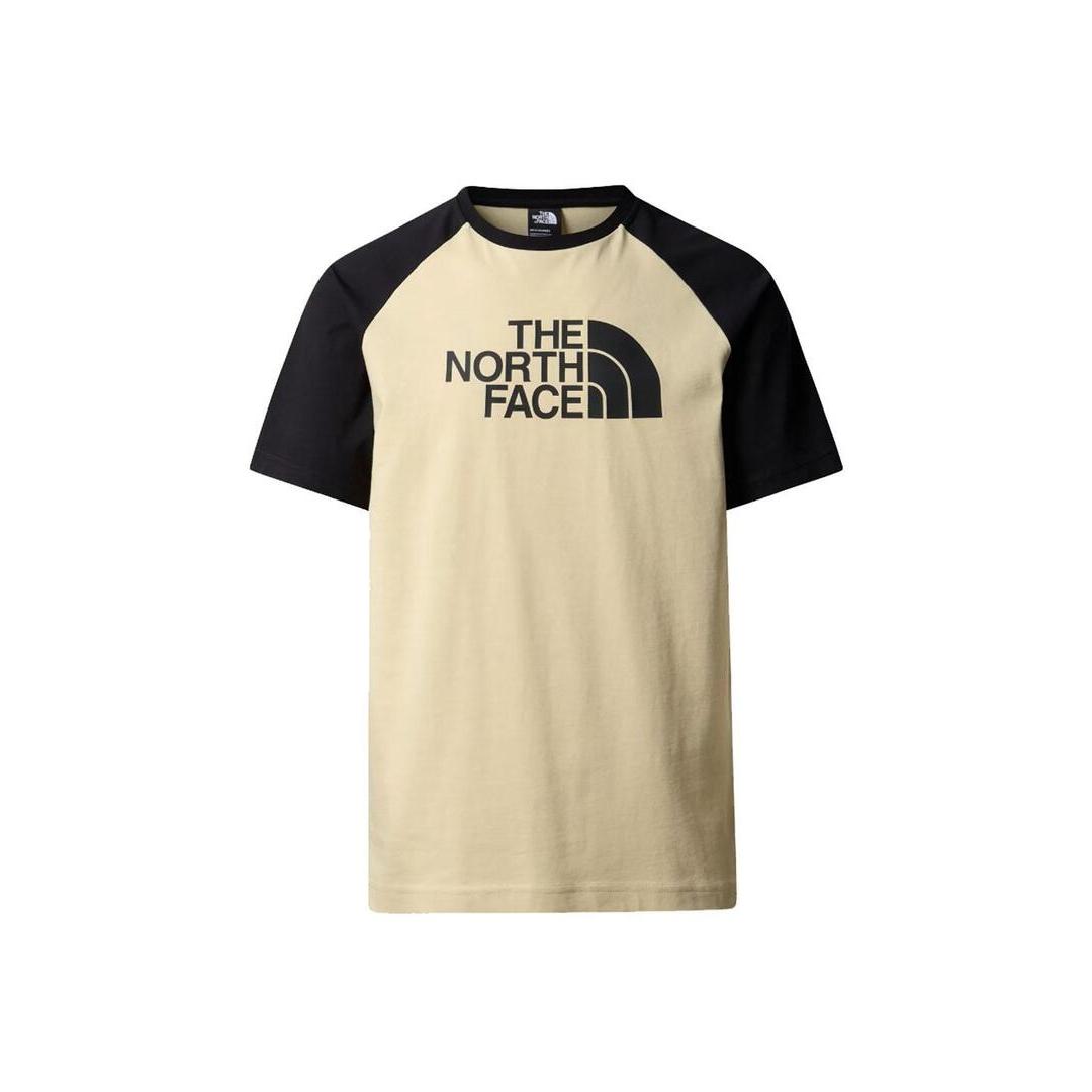 Camiseta Hombre The North Face Raglan Easy Crema