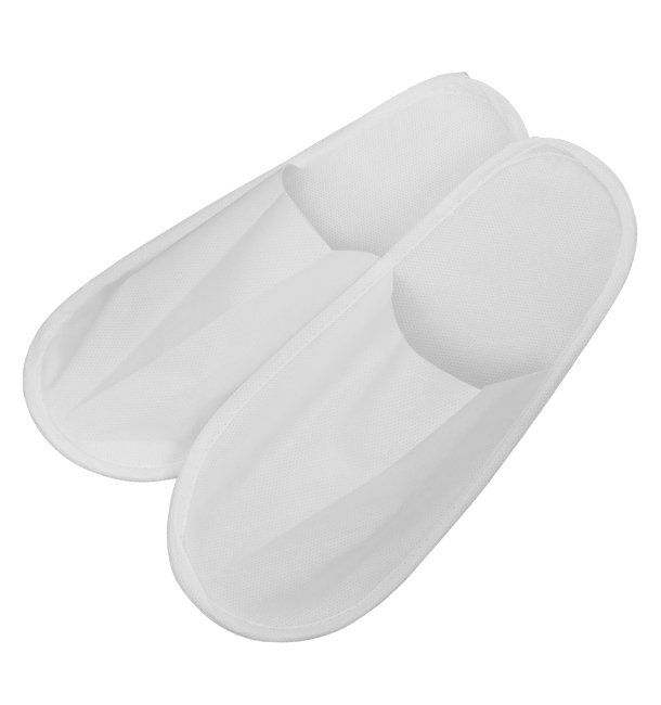 MONOUSO | Zapatilla en TST de PP Cerrada Blanco Suela EVA (200 Pares)