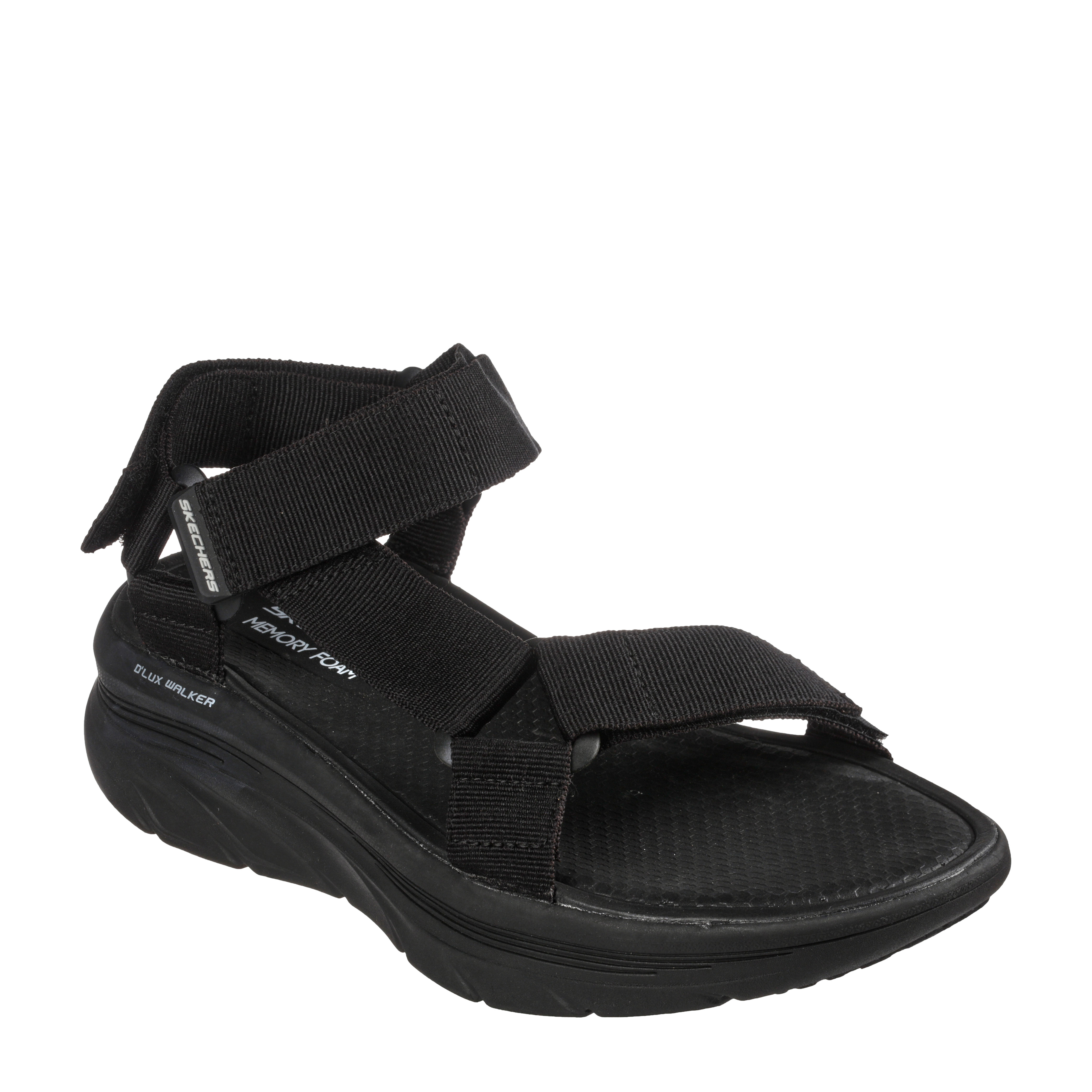 Skechers Sandalias Negras 237376-BLK , para Hombre