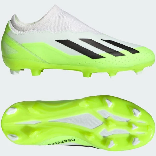 Adidas Bota X Crazyfast.3 Ll Fg J Id9357 Talla Junior - 28