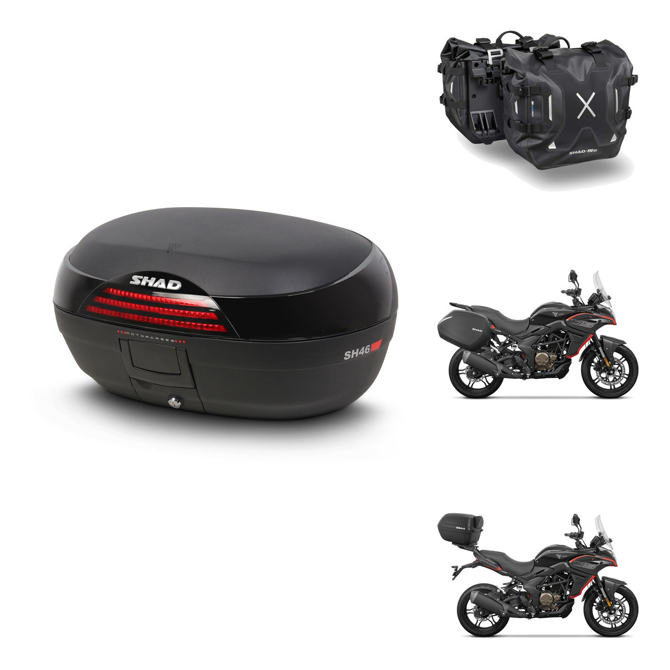 Alforjas Tr30 + Herraje Baul + Herraje 3 KIT-579037