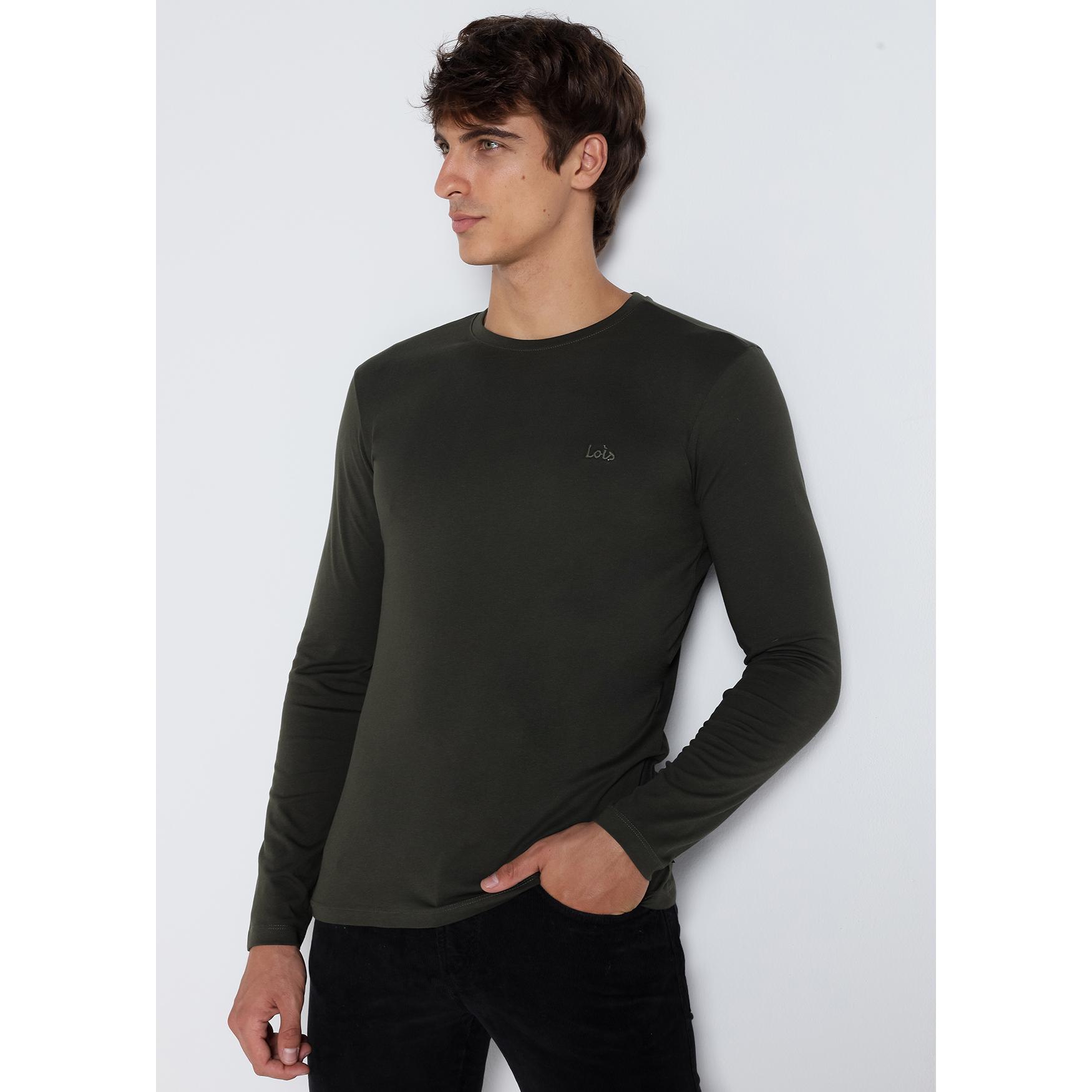 LOIS JEANS - Camiseta basica de manga larga