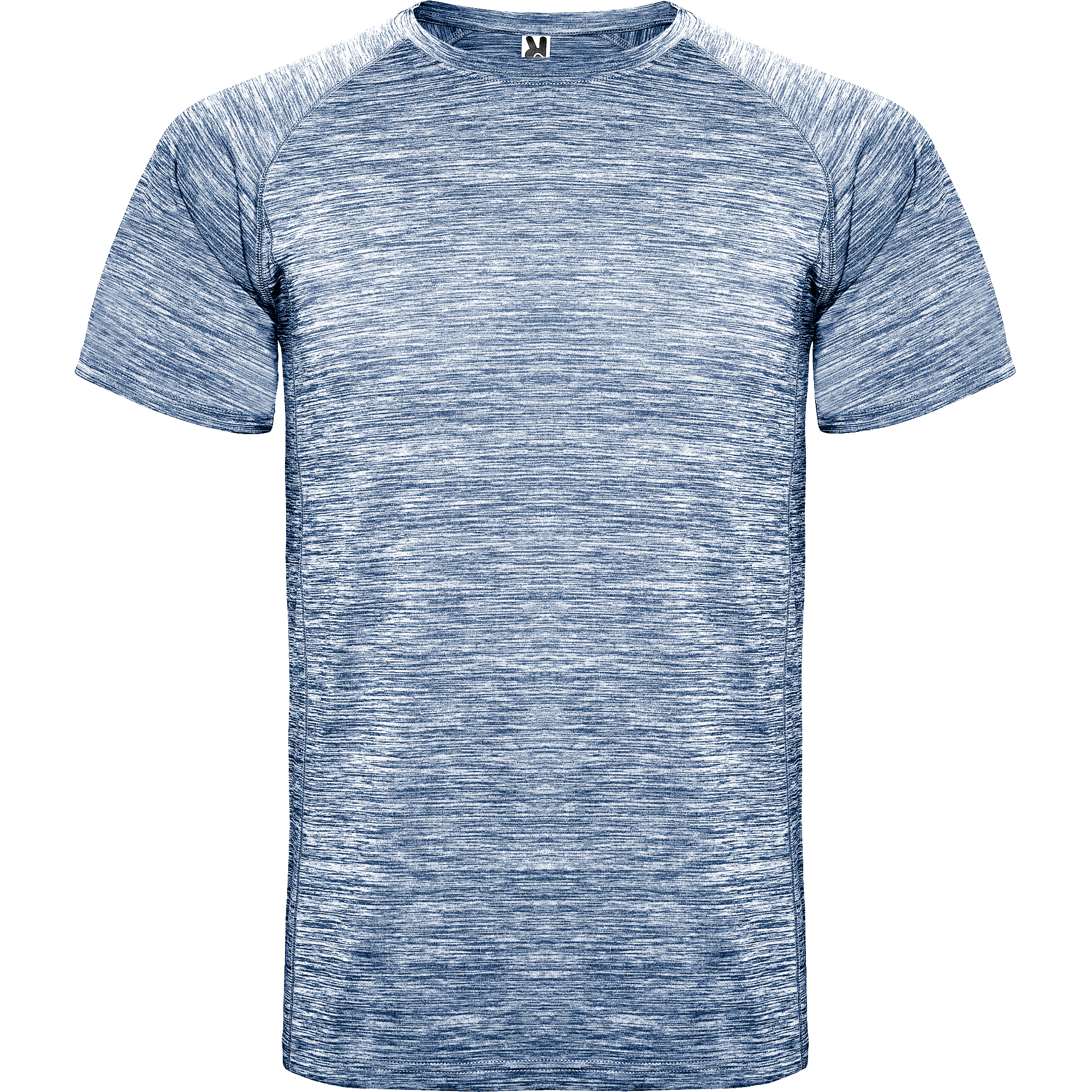 ROLY - AUSTIN camiseta sport de niño mango corta tejido space dye estilo ranglan transpirable de fácil secado
