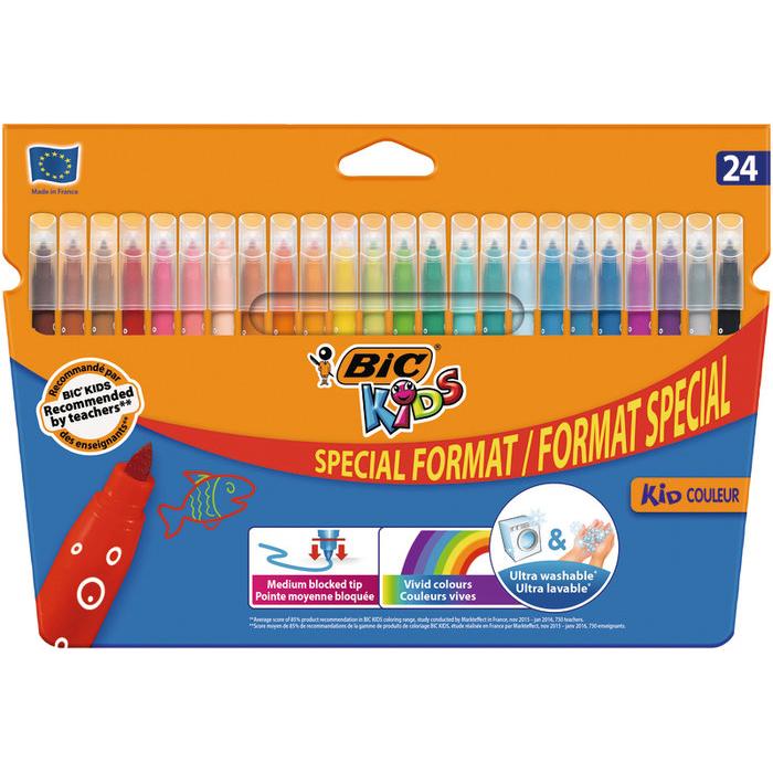 BIC ROTULADOR BIC KID COULEUR 24 COLORES SURTIDOS ROTULADORES