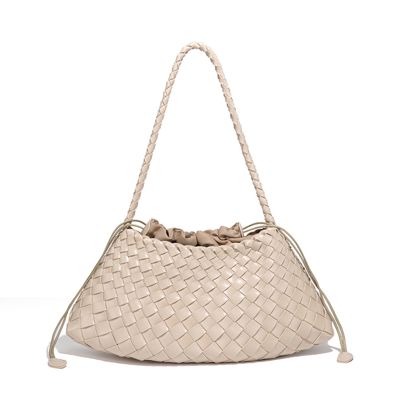 Bolso hobo tejido para mujer, bolso de hombro elegante