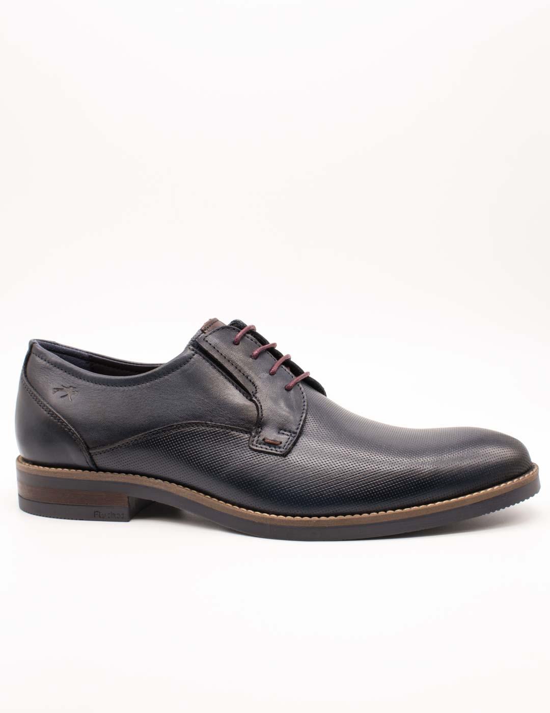 Zapato Fluchos F1631 Piel Memory Oceano de Hombre