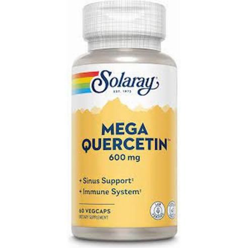 SOLARAY MEGA QUERCITIN 60 cápsulas Complemento alimenticio para el sistema inmunitario