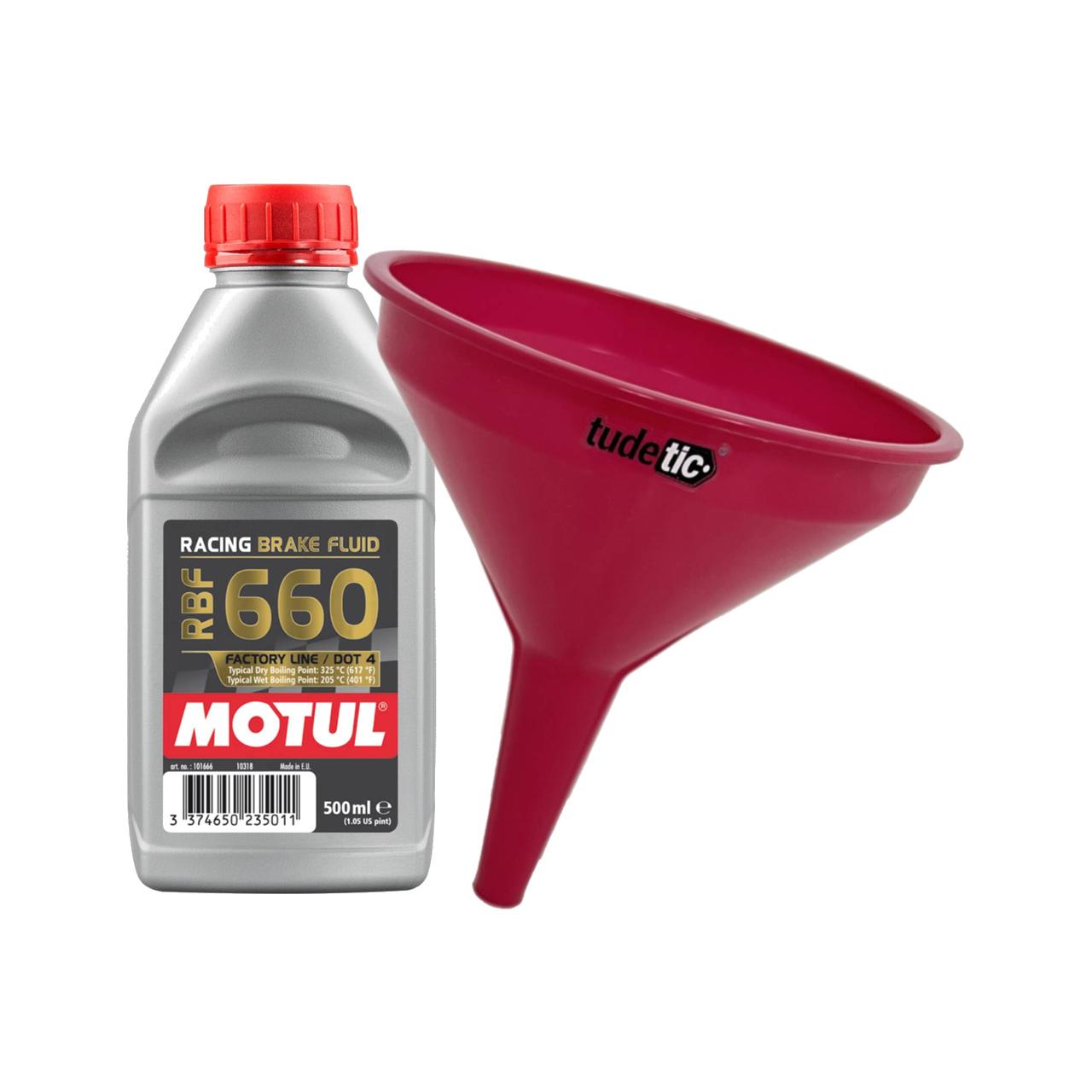 Kit De Líquido De Frenos + Embudo Racing Brake 660 0,5L KT-170
