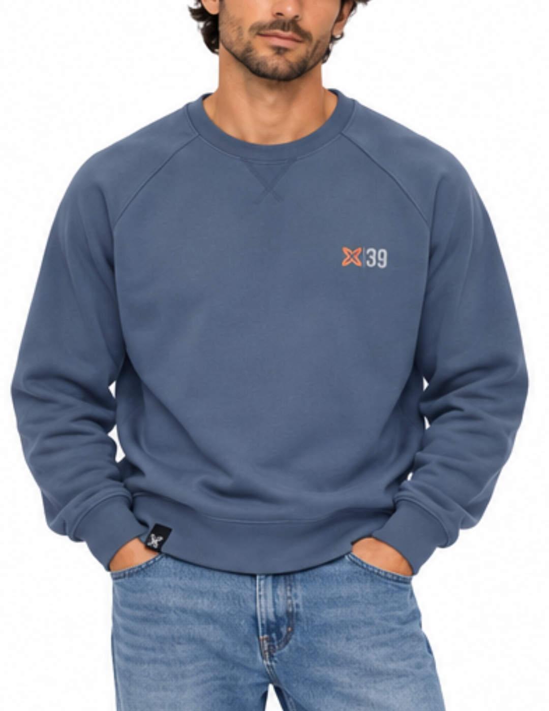 Sudadera Munich 1939 vintage azul de hombre