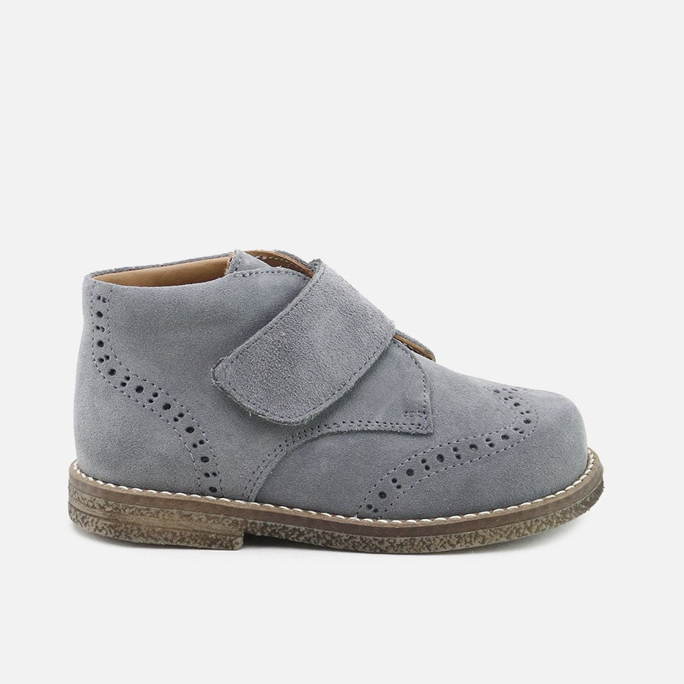 Bota Safari Cierre Adherente Gris Sibaritas | Eli 1957
