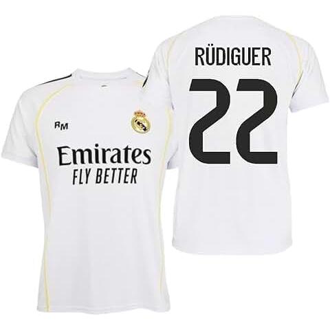 Real Madrid Conjunto camiseta y pantalón Infantil 1a equipación 25-26 - Réplica Oficial.