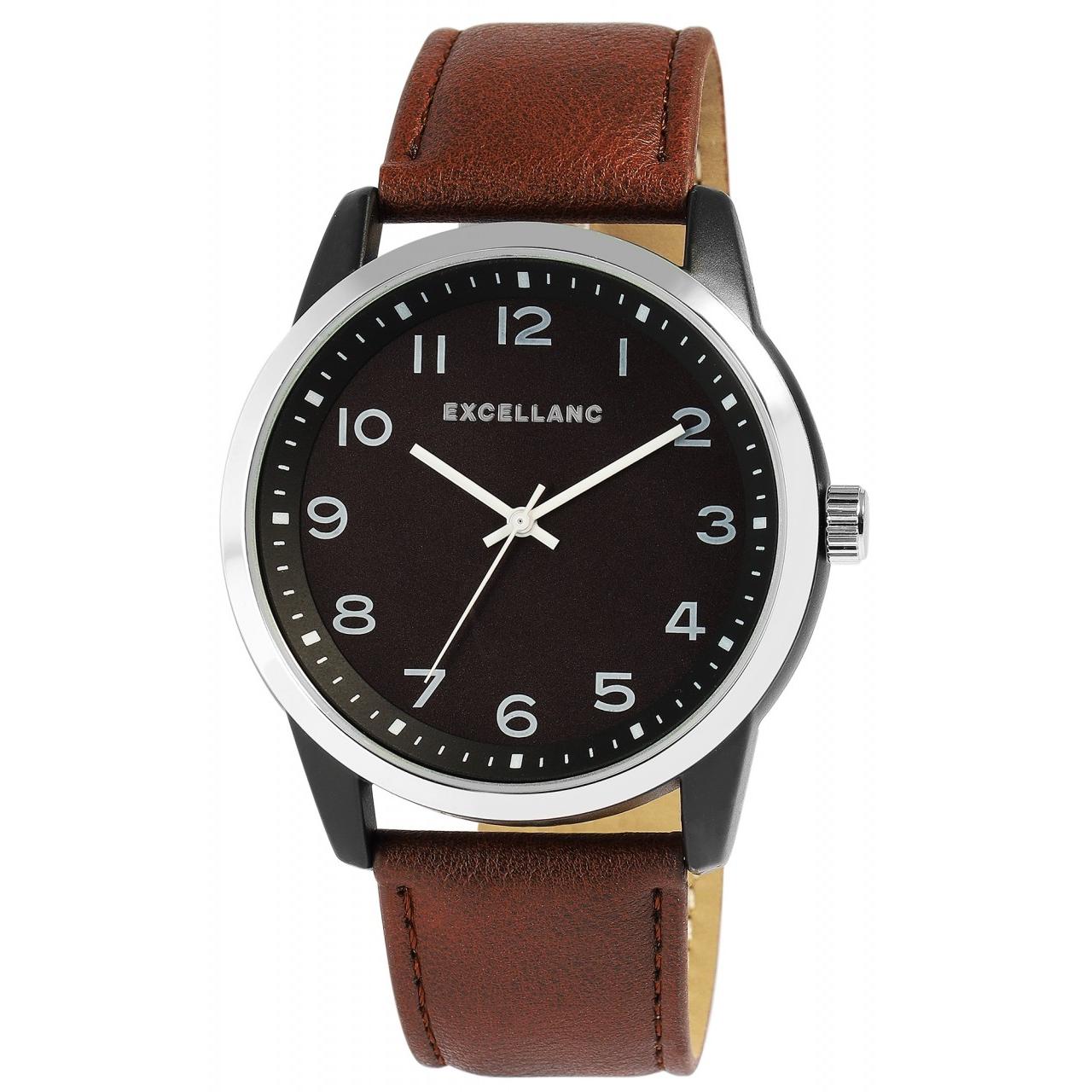 Reloj Excellanc® Hombre com Bracelete em Pele Sintética - 0275