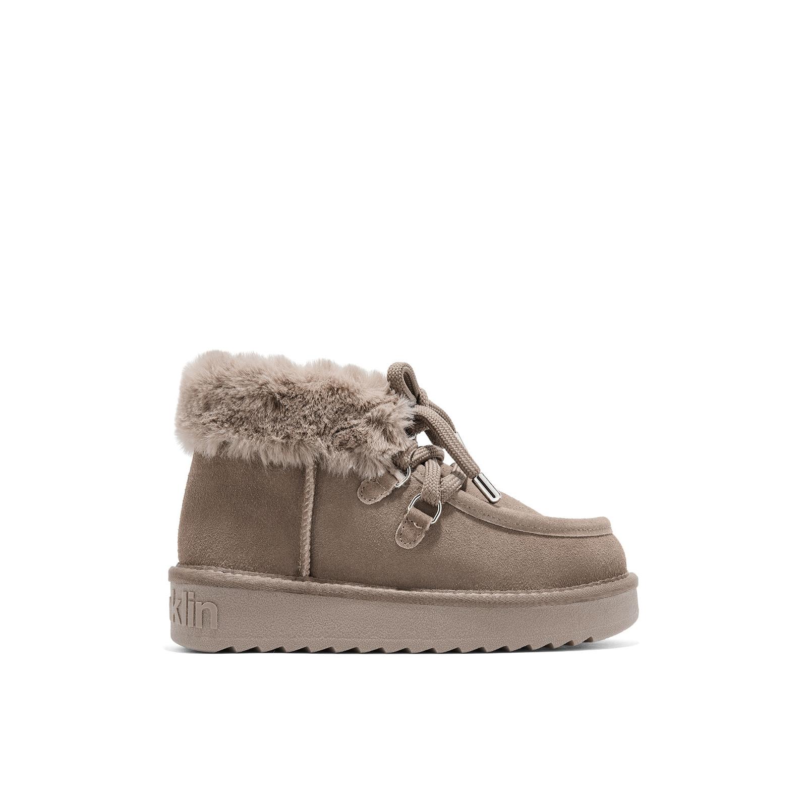 D.Franklin Botas Australianas de Mujer Nordic Lite GNO  Camel  - Botas para Mujer - Moda casual Mujer