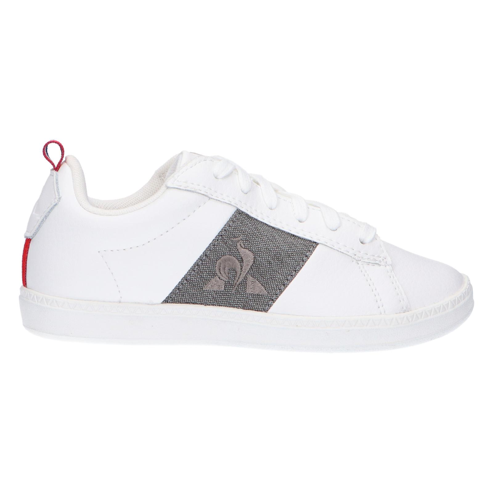 Sport Shoes for Women and Girls and Boys LE COQ SPORTIF 2010077 COURTCLASSIC OPTICAL WHITE-GREY