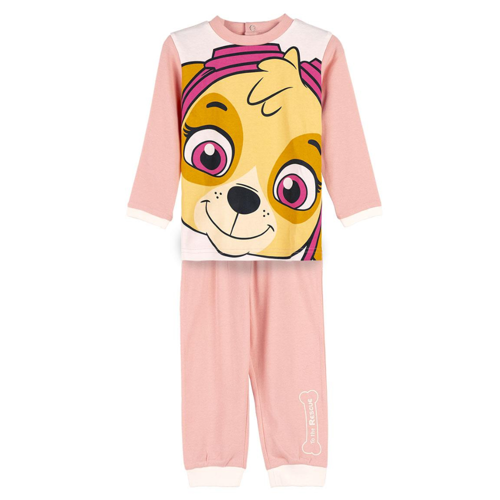 Patrulla Canina Cerdá Pijama Manga Larga Skye Rosa Niña 77867