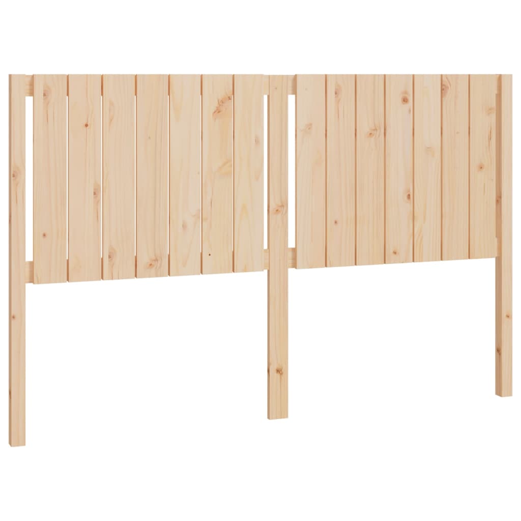vidaXL Cabecero de cama madera maciza de pino 165,5x4x100 cm