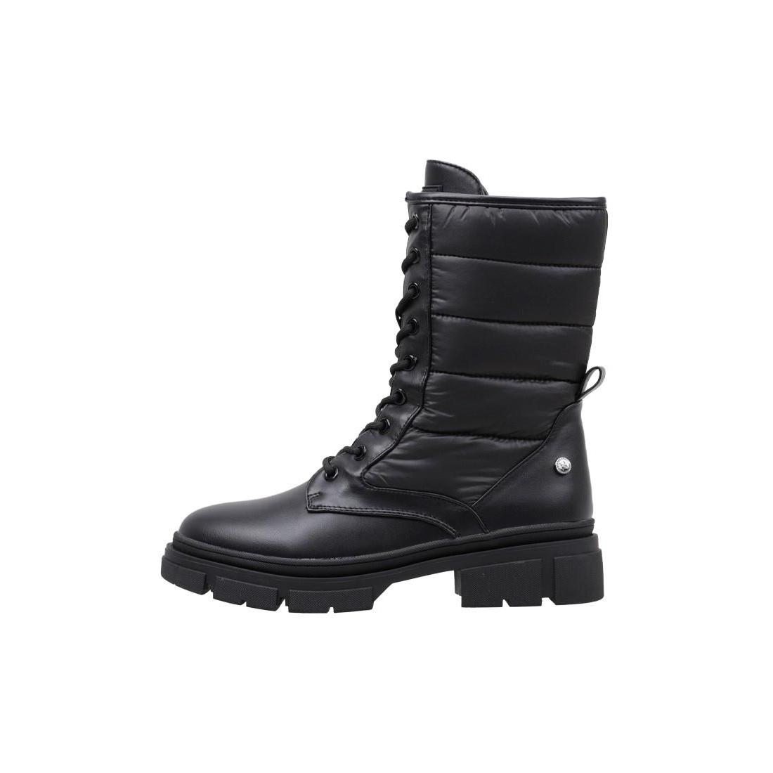 Xti 140625 Negro SEN Autumn/Winter 23 Bota Militar Plana