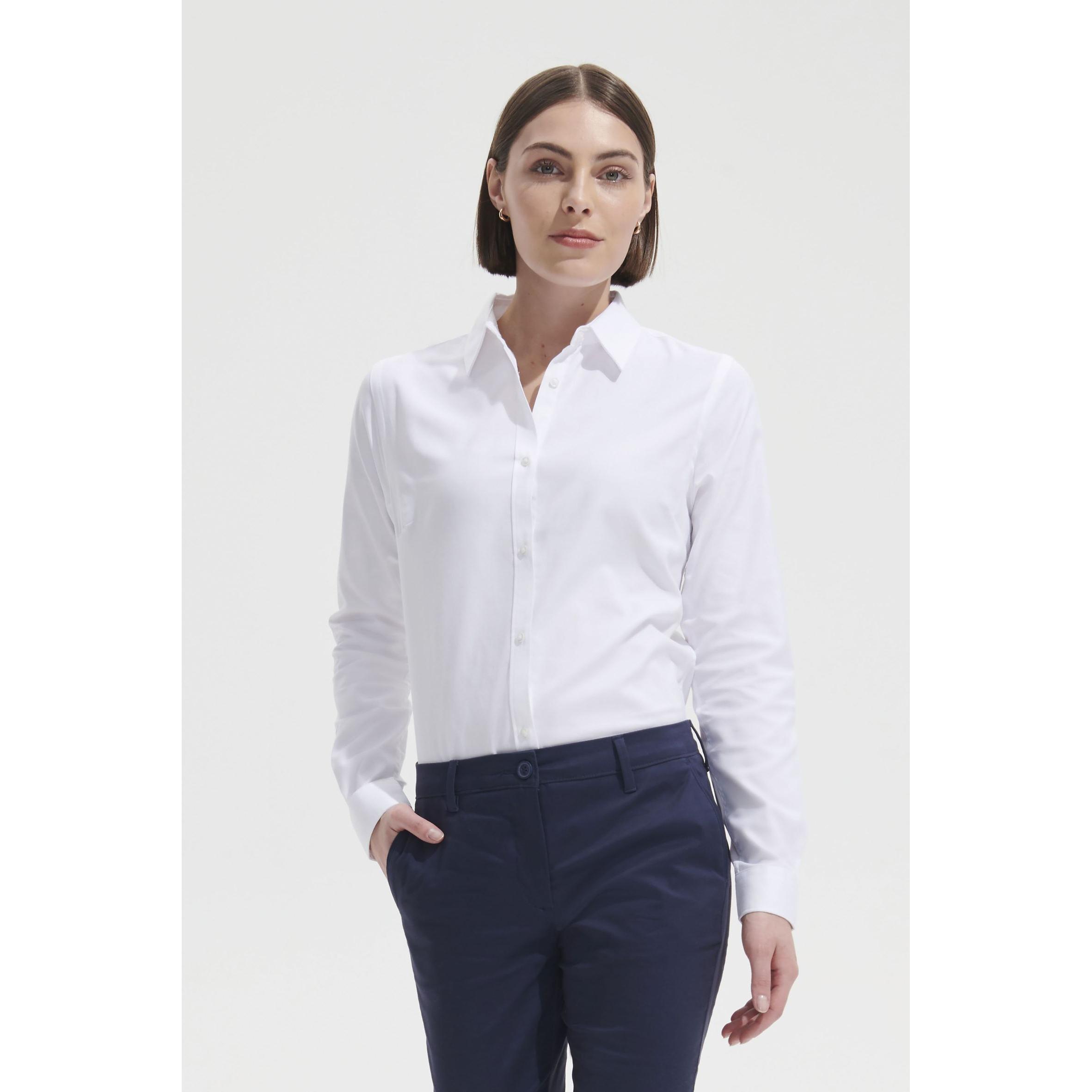Camisa Ejecutiva de Manga Larga para Mujer SOL'S BRODY WOMEN