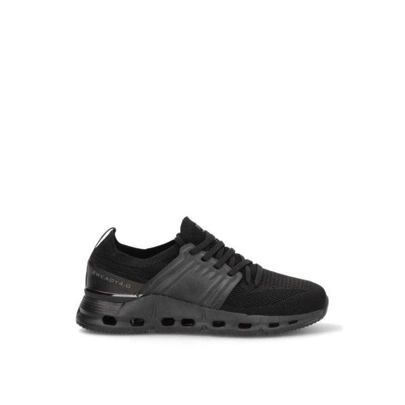 Zapatillas Running Etika - Hombre - Suela Plana - Modelo 82033 - Color Negro