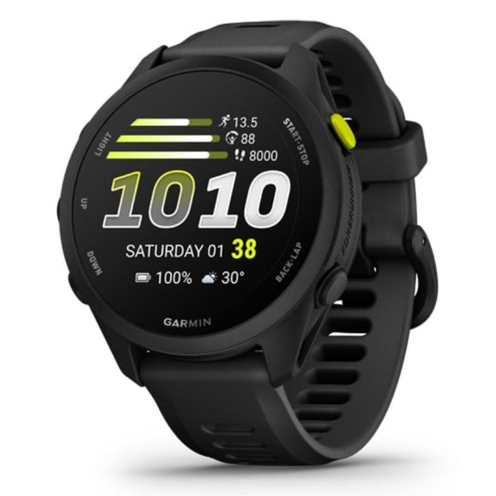 Garmin forerunner 70 3.05 cm (1.2") amoled 30 mm digital 390 x 390 pixels touch screen black gps (satellite)