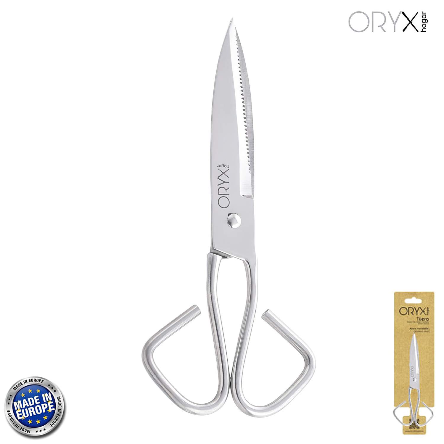 SANCO STORE - ORYX Tijeras Cocina Profesional Inoxidable 20 cm.