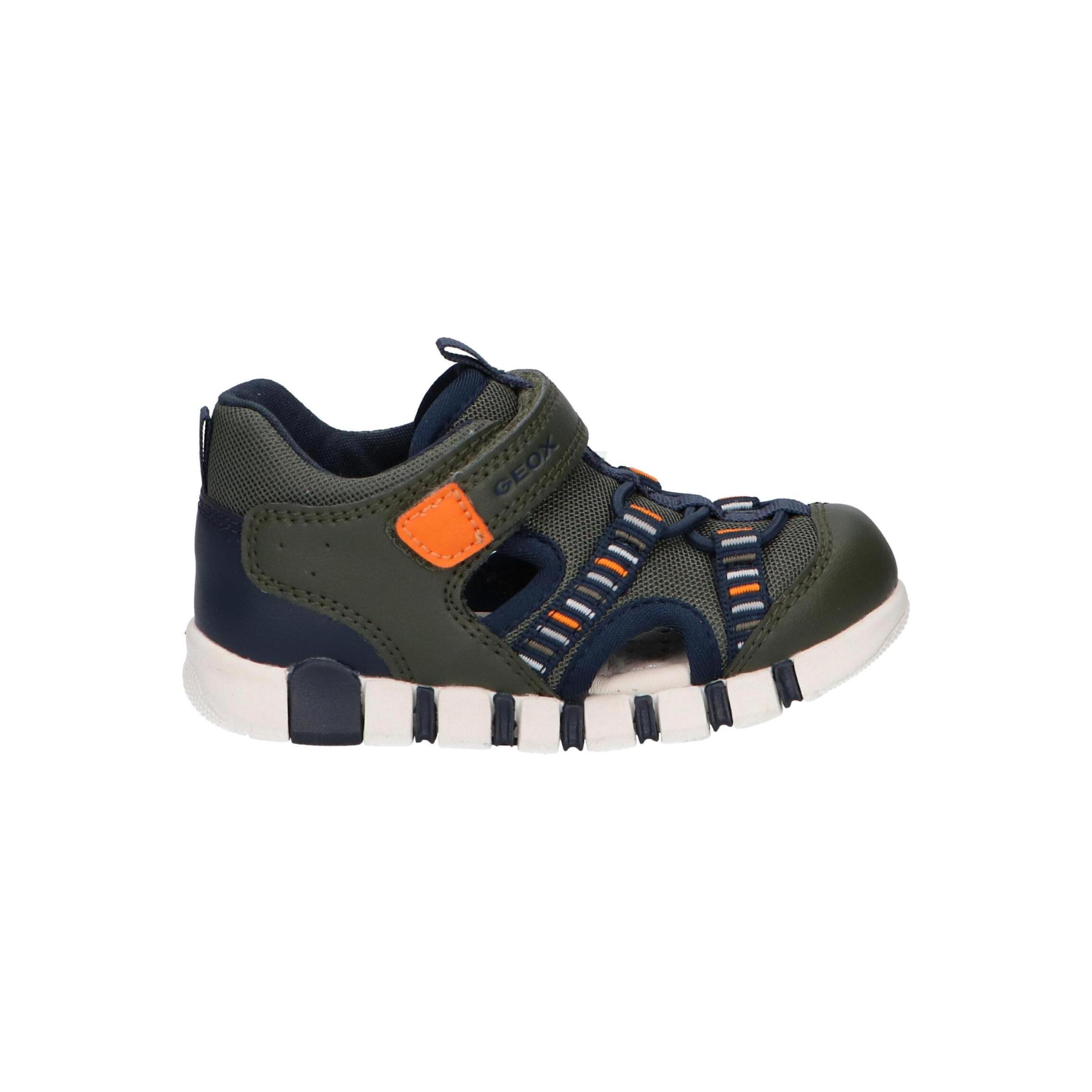 Sandalias deportivas para niño Geox en color verde