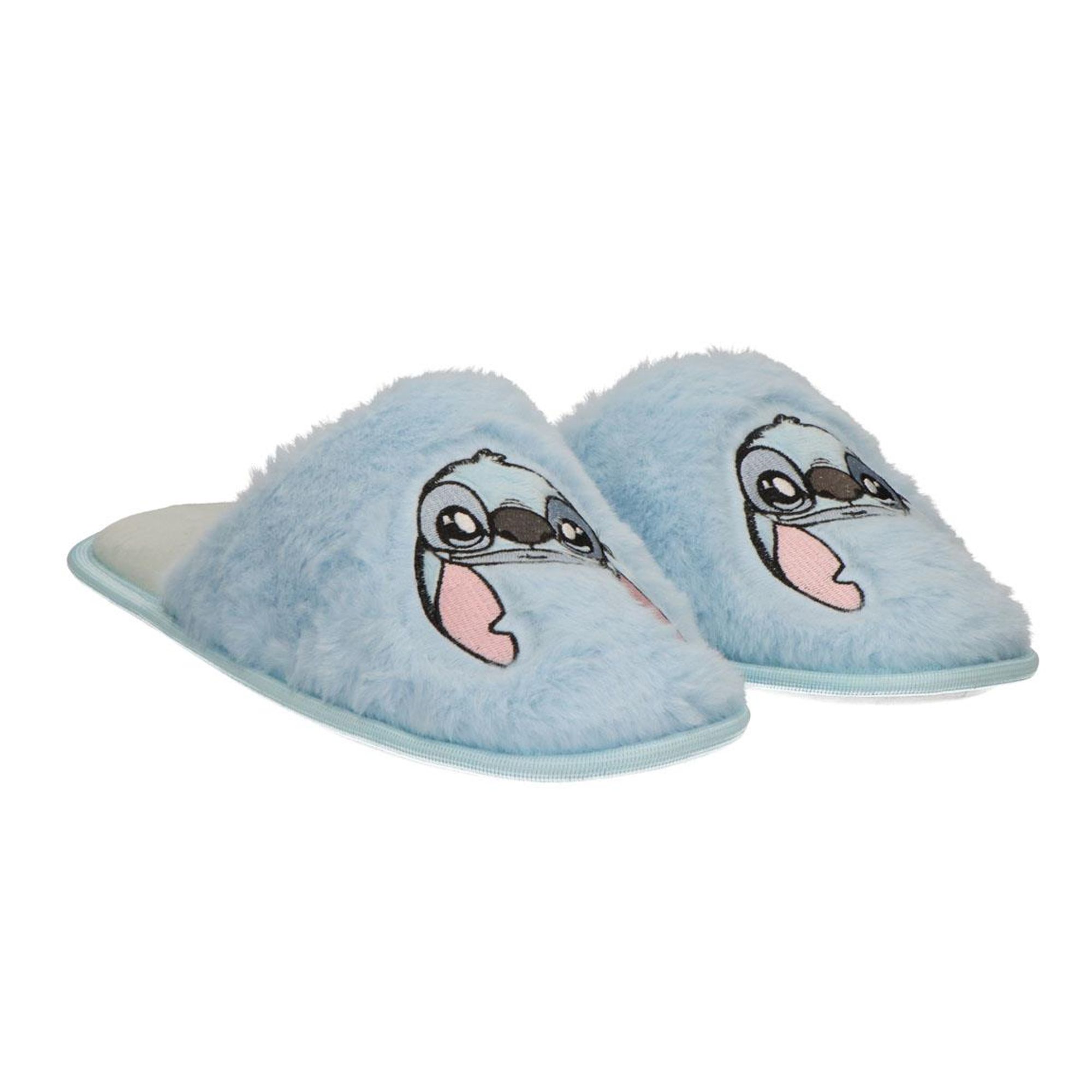 Zapatillas de casa abiertas Stitch para niños y niñas, pantuflas suaves y cómodas con diseño de personaje, ideales para invierno en el hogar