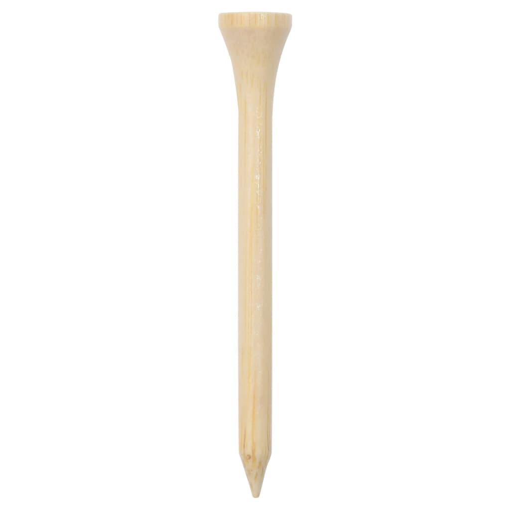 vidaXL Tees de Golf Paquete de Clavijas de Pelota 1000 Unidades Bambú 83 mm Color Natural,  Blanco, y mas