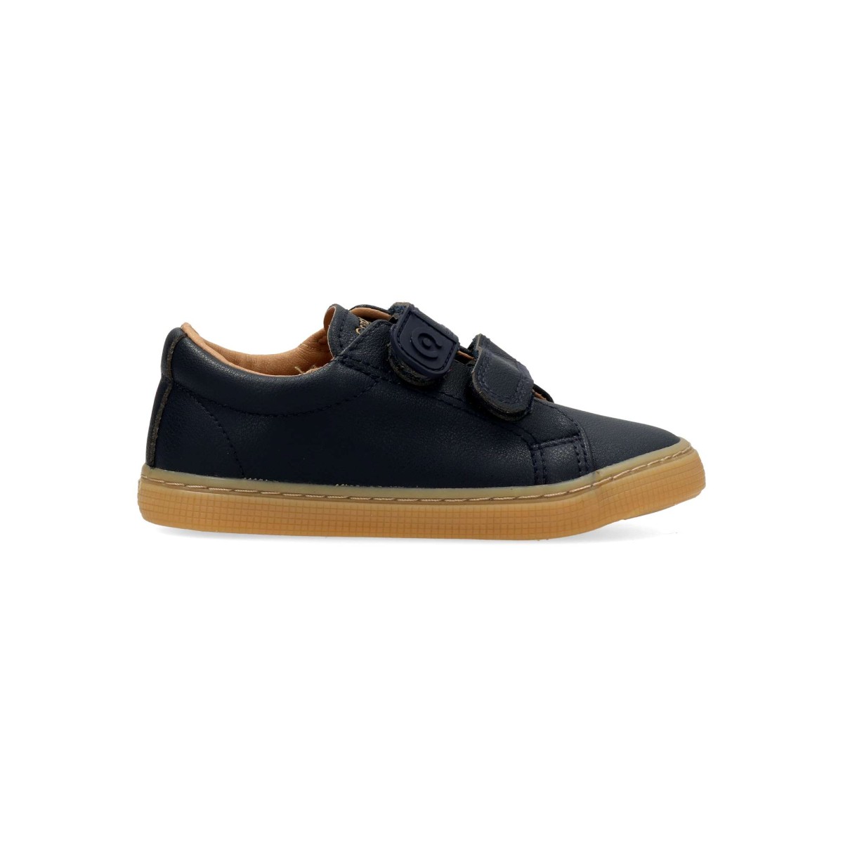CONGUITOS - Zapatillas barefoot para niño con diseño bicolor beige y marrón, drop cero, puntera ancha y suela flexible, cierre de gancho y bucle