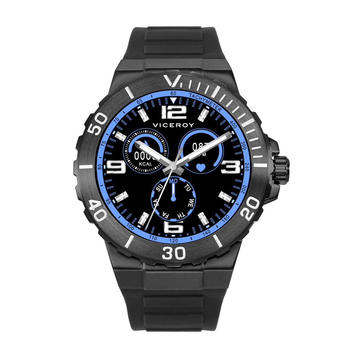 Reloj Smart Pro Viceroy Acero IP Negro 41163-30