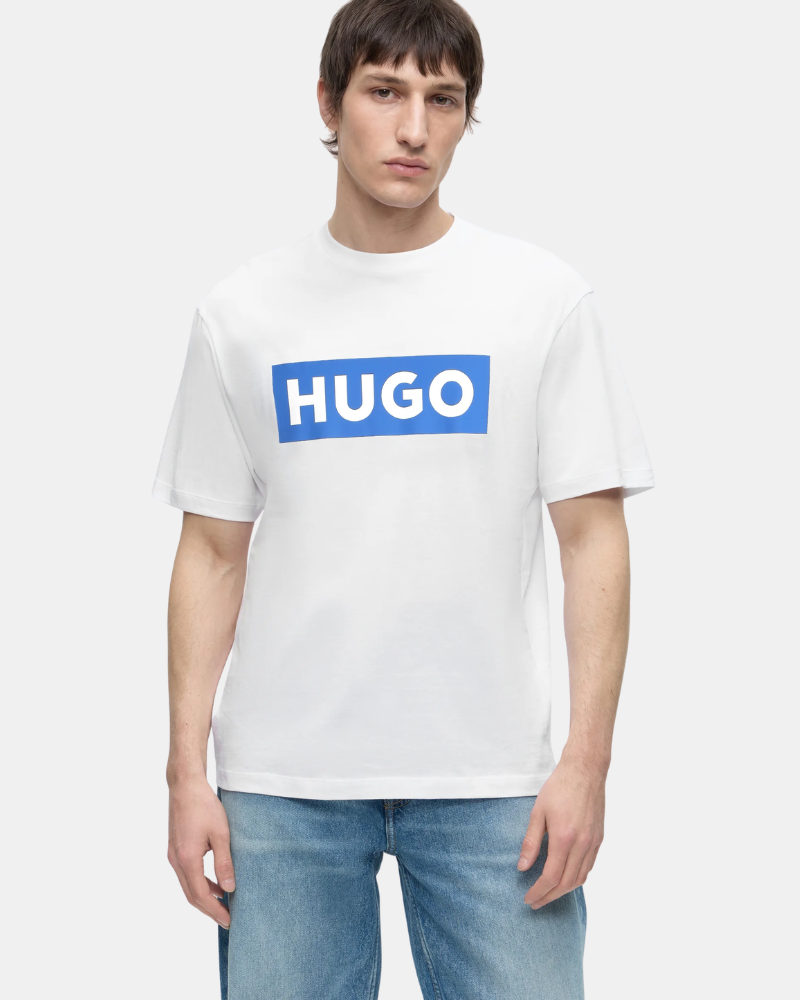 HUGO 50522376 NICO Camisetas Manga corta Hombre Blanco