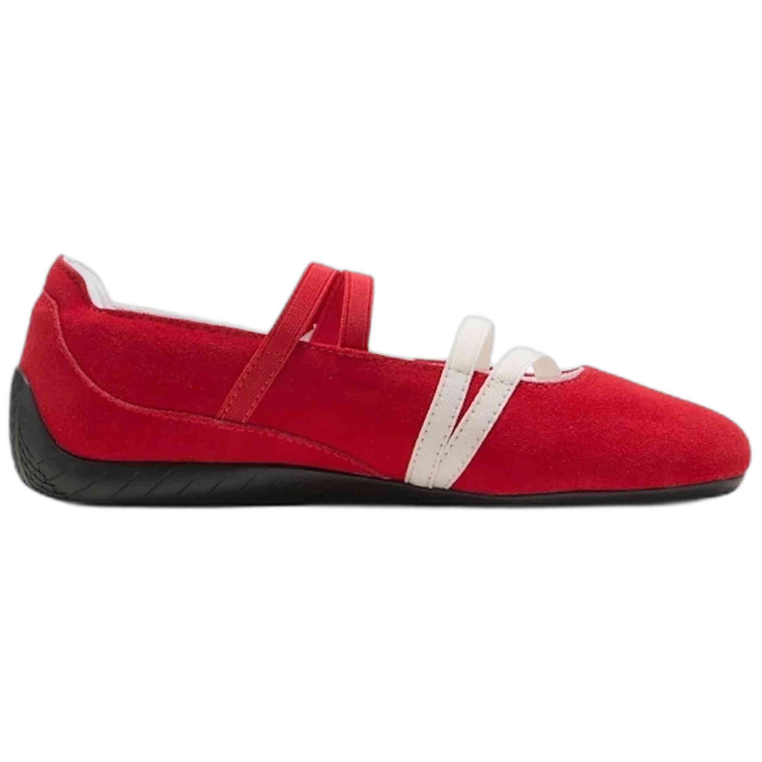 Manoletinas Puma modelo 401287-07 para Mujer en color Rojo